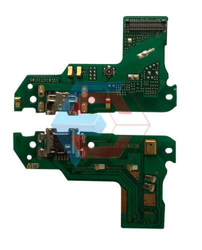 Нижняя плата Huawei Y6 Prime 2018 с конектором зарядки + микрофон 