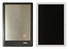 Дисплей для планшета Huawei MediaPad T5 10 Wi-Fi (AGS2-L09/ AGS2-W09) Белый, с перекленным сенсором