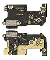 Нижняя плата Xiaomi Mi 8 (2018) с конектором зарядки + микрофон Оригинал