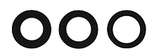 Стекло основной камеры iPhone 11 Pro, 11 Pro Max (Комплект 3 шт)