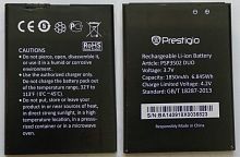 Батарея (акумулятор) для Prestigio PSP3502 (3.8V 1850mAh) оригінал Китай - стоимость