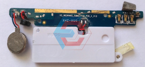 Нижняя плата Bravis Nova+ микрофон (оригинал б.у.)