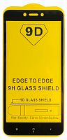 Защитное стекло 9D для Xiaomi Redmi 4X/Redmi 5A/Redmi GO Черный (Тех пак)