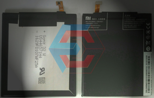 Батарея (акумулятор) BM31 для Xiaomi Mi3 Li-Ion 3050 мА/год оригінал Китай - ёмкость, состояние, распиновка