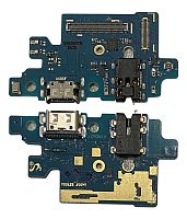Нижняя плата Samsung A405 с конектором зарядки + микрофон + компоненты Оригинал