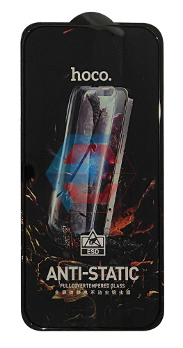 Защитное стекло Hoco G10 HD Anti-static для iPhone 14 Pro Черное (тех. упаковка) Защитное стекло Hoco G10 HD Anti-static для iPhone 14 Pro Черное (тех. упаковка)