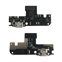 Нижняя плата Xiaomi Redmi Note 5A с разъемом зарядки и микрофоном