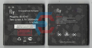Батарея (аккумулятор) FLY BL4247, iQ442 Miracle (Li-ion 1350mAh) Б.У Батарея (аккумулятор) FLY BL4247, iQ442 Miracle (Li-ion 1350mAh) Б.У
