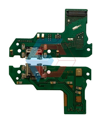 Нижняя плата Huawei Y6 2018 с конектором зарядки + микрофон 