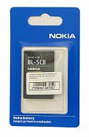 Батарея (аккумулятор) BL-5CB для телефона Nokia 105 / BL-5CB (AA PREMIUM) - стоимость