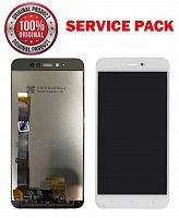 дисплей + сенсор xiaomi redmi note 5a білий 3/32 gb service pack aaaa org - стоимость
