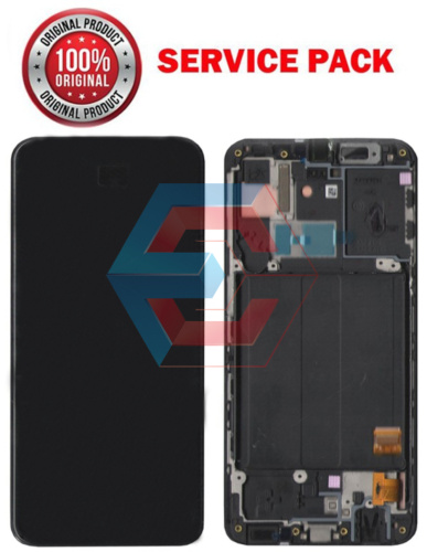 Дисплей + сенсор Samsung A405 Galaxy A40 (2019) чорний У рамці 100% SERVICE PACK - состояние, качество, комплектация