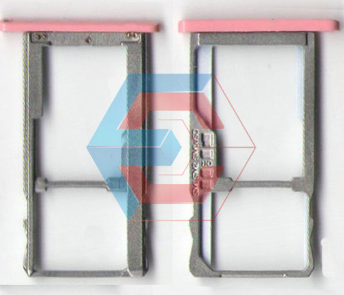 SIM-держатель (каретка) Meizu M2 mini, M578U M578 розового цвета Б.у