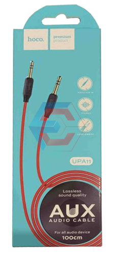 Кабель Aux Hoco UPA11 (Червоний)