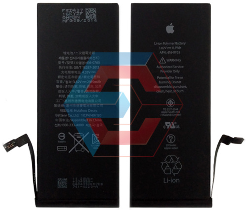 Батарея (акумулятор) для iPhone 6 plus 100% (оригінал китай) 2915 мАг - ёмкость, состояние, распиновка