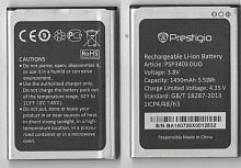Батарея (аккумулятор) Prestigio PSP3403 DUO(3.8V 1450mAh) (оригинал 100%) Б.У