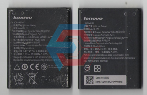 Батарея (аккумулятор) BL171 Lenovo A390/A390t /A319/A356 Б.У