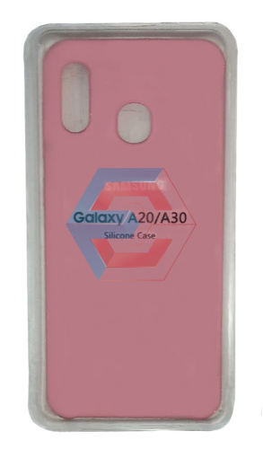 Чохол на Samsung A205/A305 Galaxy A20/A30 2019 (Pink) Silicone Case Premium Чохол на Samsung A205/A305 Galaxy A20/A30 2019 (Pink) Silicone Case Premium