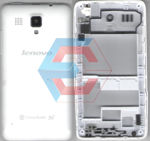 Задняя часть lenovo A328t Желтый (оригинал 100%) б.у