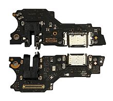 Нижняя плата Oppo A53 с конектором зарядки+микрофон+компоненты