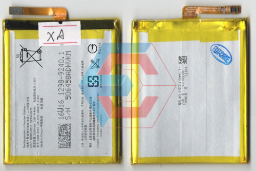 Батарея (аккумулятор) LIS1618ERPC для Sony Xperia XA F3111/F3112/F3113/F3115/G3112 оригинал Китай - ёмкость, состояние, распиновка