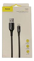 USB-кабель (шнур) Baseus CALCD Lightning iPhone (1m) Чорний