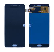 дисплей + сенсор samsung a710 galaxy a7 2016 чорний ориг. розмір lcd oled - стоимость