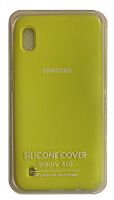 Чохол на Samsung A105 Galaxy A10 2019 (Yellow) Full Silicone Case