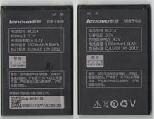Батарея (аккумулятор) BL214 Lenovo A208T, A218T, A238T, A269, A316, A316i, A369i,  оригинал  Б.У