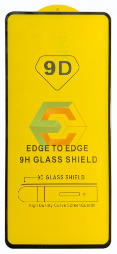 Защитное стекло 9D для Huawei P Smart 2021 Черный (тех. упаковка)