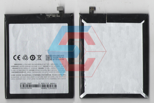 Батарея (акумулятор) BT61 для Meizu M3 Note (3.85V 4000mAh) (Тільки для M681, до L681 не підійде) - ёмкость, состояние, распиновка