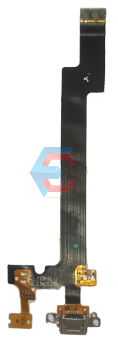 Шлейф межплатный Meizu MX5, коннектора зарядки, с компонентами Б.У
