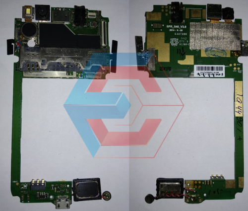 Системная плата Fly IQ4490i Включаеться б.у