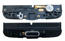 Динамик (бузер) Samsung G7102 Galaxy Grand 2 в рамке + внутренняя кнопка home (оригинальный)
