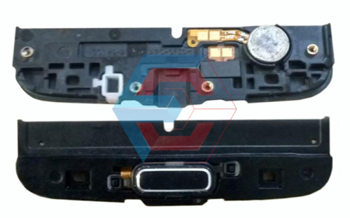 Динамик (бузер) Samsung G7102 Galaxy Grand 2 в рамке + внутренняя кнопка home (оригинальный)