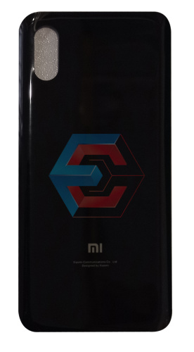 Крышка задняя Xiaomi Mi 8 Pro Черная
