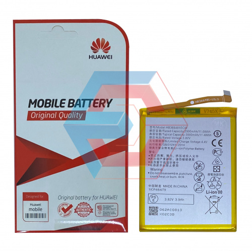 Батарея (аккумулятор) HB366481ECW для Huawei P9 / P9 Lite/ Honor 8/ Y6 Prime 3000mAh AAAA - ёмкость, состояние, распиновка