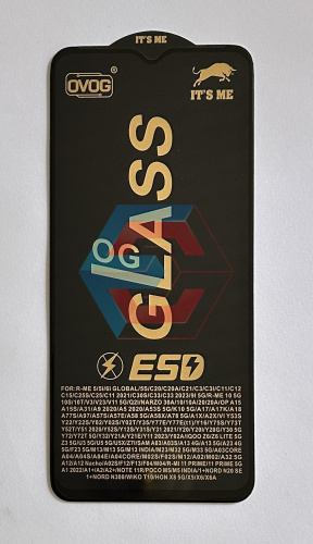 Захисне скло ITS ME для Oppo A17, A17k, A57s, A57, A77 4G, A77 5G, A77  Черное