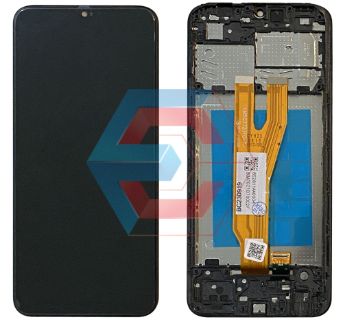 Дисплей + сенсор Samsung A032 Galaxy A03 Core Чорний у рамці Оригінал 100% SERVICE PACK GH82-26033A - состояние, качество, комплектация