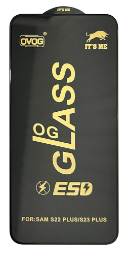 Защитное стекло ITS ME для Samsung S23 Plus/Samsung S22 Plus Черный