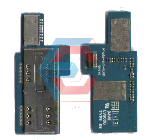 Плата Lenovo P780 + сим конекторт+конектор флеш карты б,у