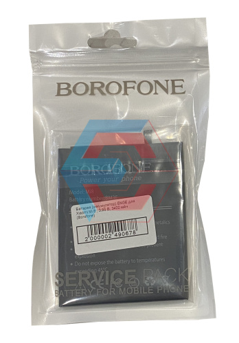Батарея (акумулятор) BM3E для Xiaomi Mi 8 , 3,85 B, 3400 мАг (Borofone) - ёмкость, состояние, распиновка
