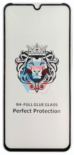 Защитное стекло 9D для Xiaomi Redmi 7 Черный (Тех пак) 