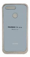 Чохол на Huawei Y6 2018 (Turquoise) Silicone Case Premium