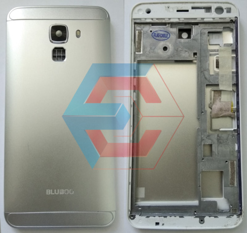 Крышка задняя Bluboo Xfire 2 Серая со средней частью Б.У