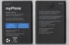 №017 Батарея (аккумулятор) Myphone BM-15 на 1800 mAh Б.У