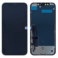 дисплей (модуль) iphone xr (a1984/ a2105/ a2106/ a2107/ a2108) чорний zy - стоимость