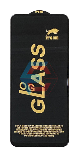 Защитное стекло ITS ME для Oppo A54 4G Черное Защитное стекло ITS ME для Oppo A54 4G Черное