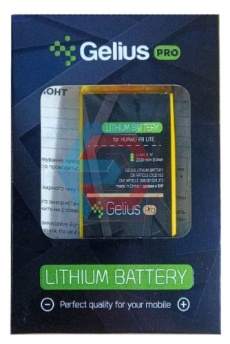 Батарея (аккумулятор) HB3742A0EZC для Huawei P8 Lite (ALE L21) (Gelius Pro) 2200mAh - ёмкость, состояние, распиновка