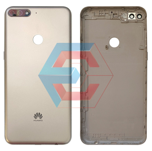 Крышка задняя Huawei Y7 2018 (LDN-L01/ LDN-L21) Золотая